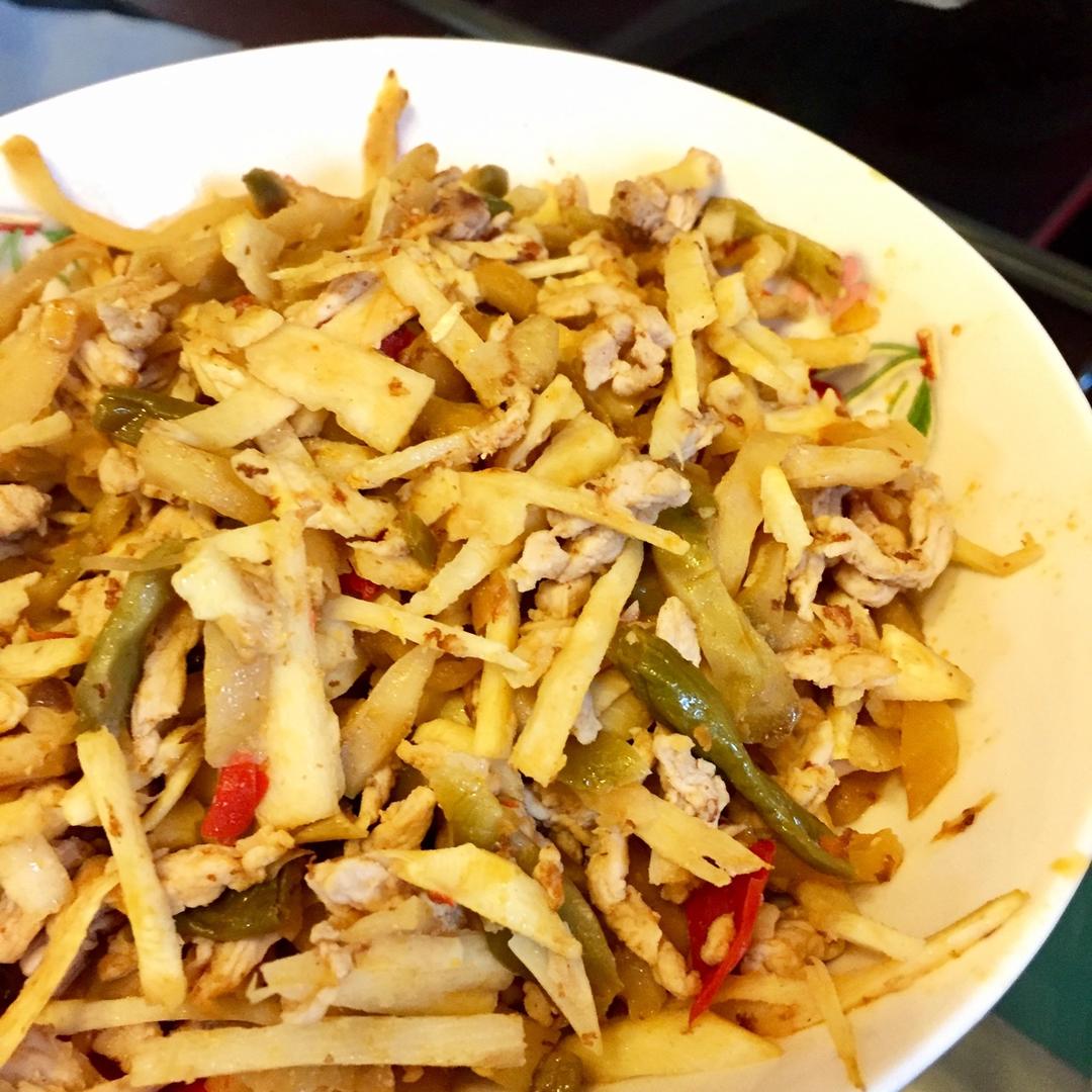 榨菜肉丝