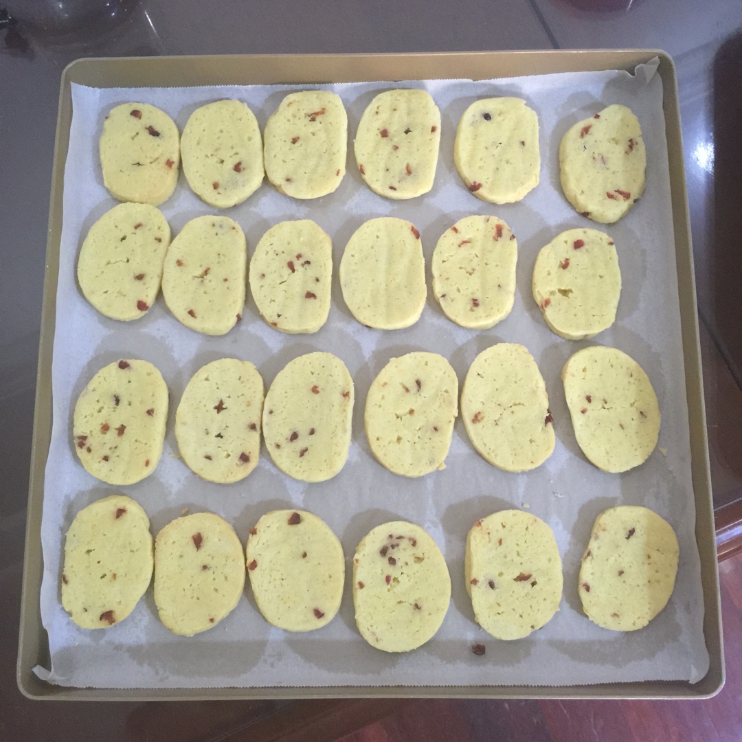 低糖少油版蔓越莓饼干