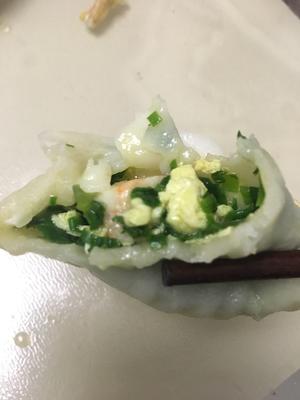 韭菜鸡蛋虾仁水饺的做法 步骤10