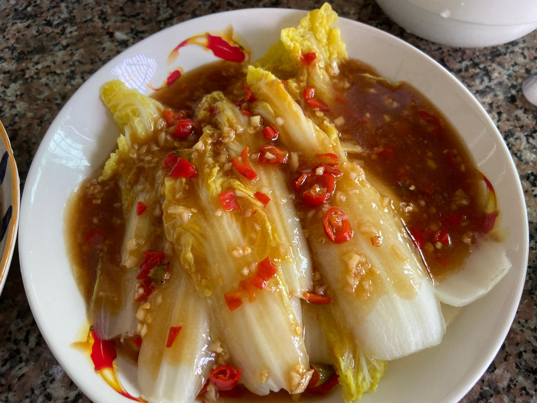 5分钟搞定‼️家常菜蒜香娃娃菜，巨好吃！