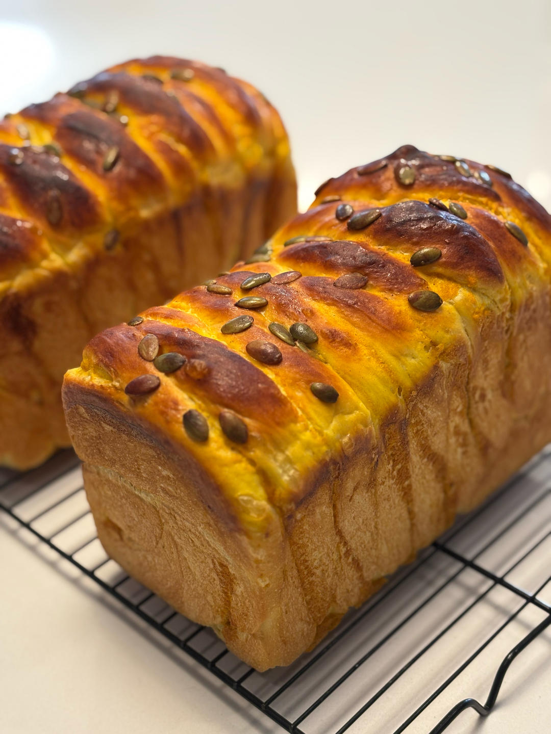 双倍美味南瓜吐司（双重南瓜，美味加倍）