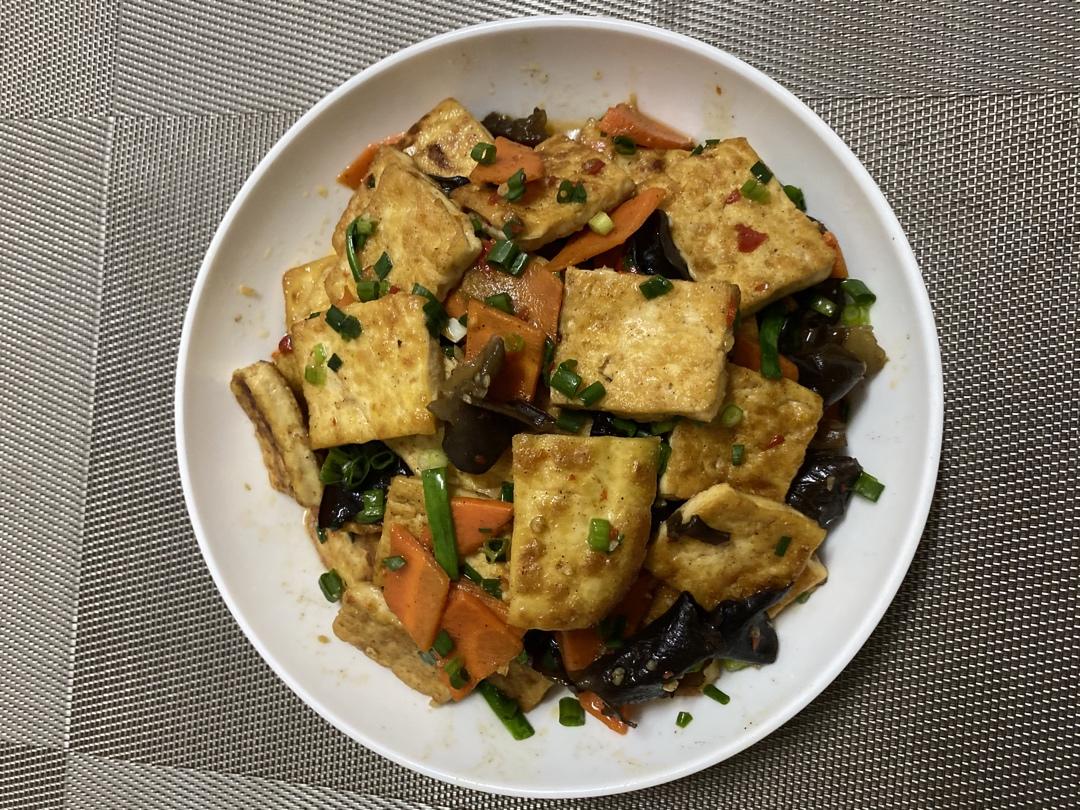 无敌好吃的香煎豆腐