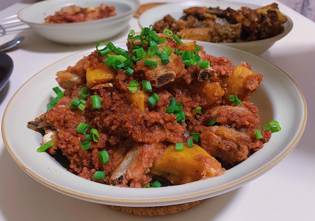 粉蒸排骨最正宗的家传秘籍：家的味道，舌尖上的传承