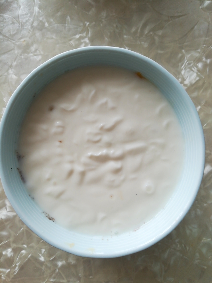 N简单.酸奶盆栽的做法 步骤4