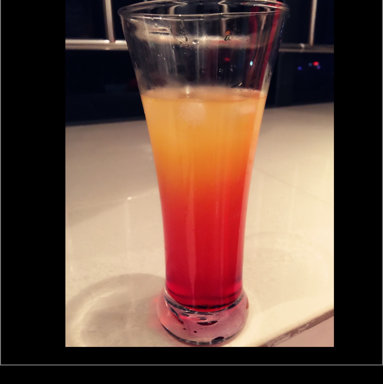 龙舌兰日出鸡尾酒