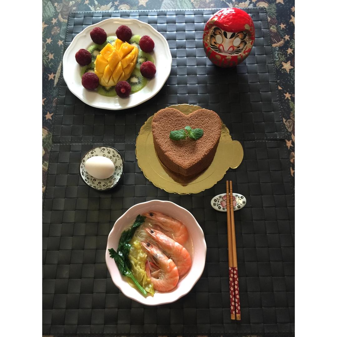 果子学校可可戚风