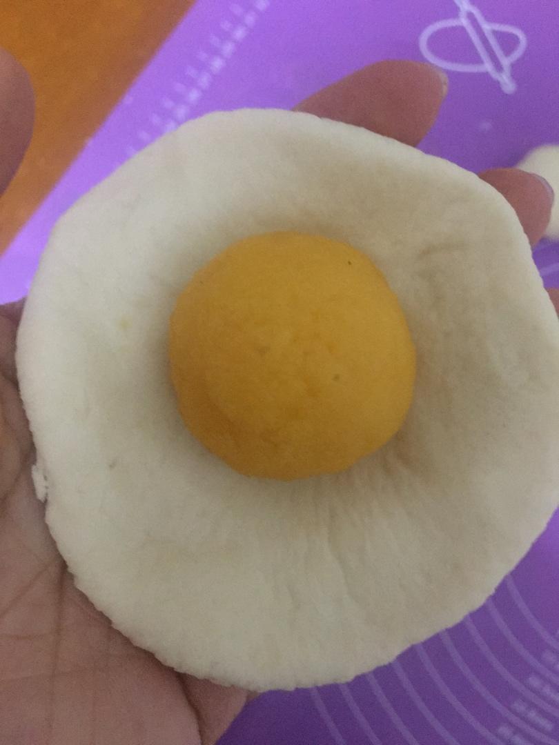 奶黄馅儿和奶黄包