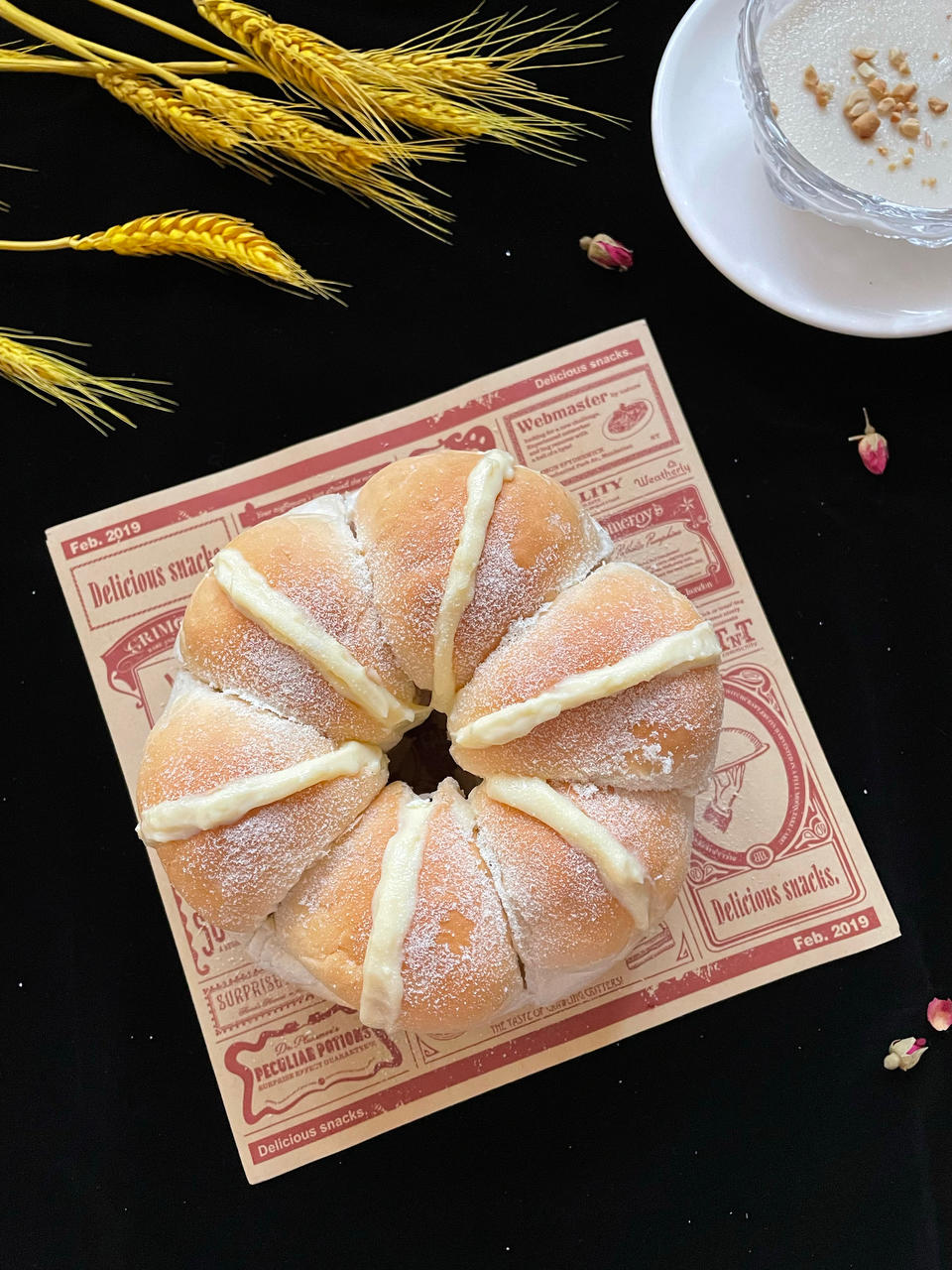 雪山乳酪包（轻卡配方）