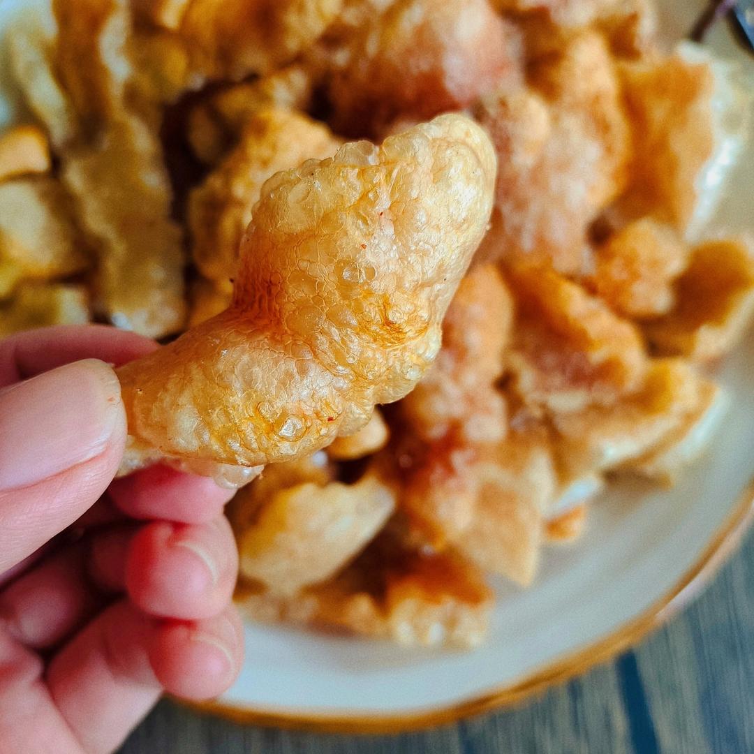 【生酮零食】不用油炸的猪皮
