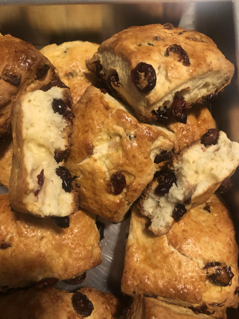 【消耗奶油奶酪】奶油奶酪蔓越莓司康，绝对的私人秘方