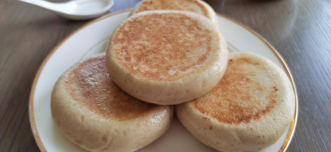 美味快手早餐~拉丝芝士红豆饼