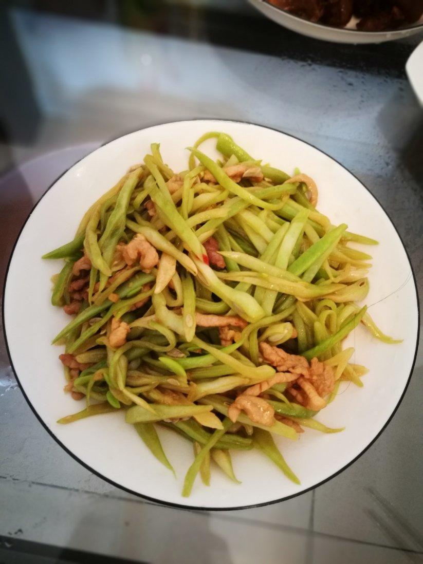 豆角炒肉