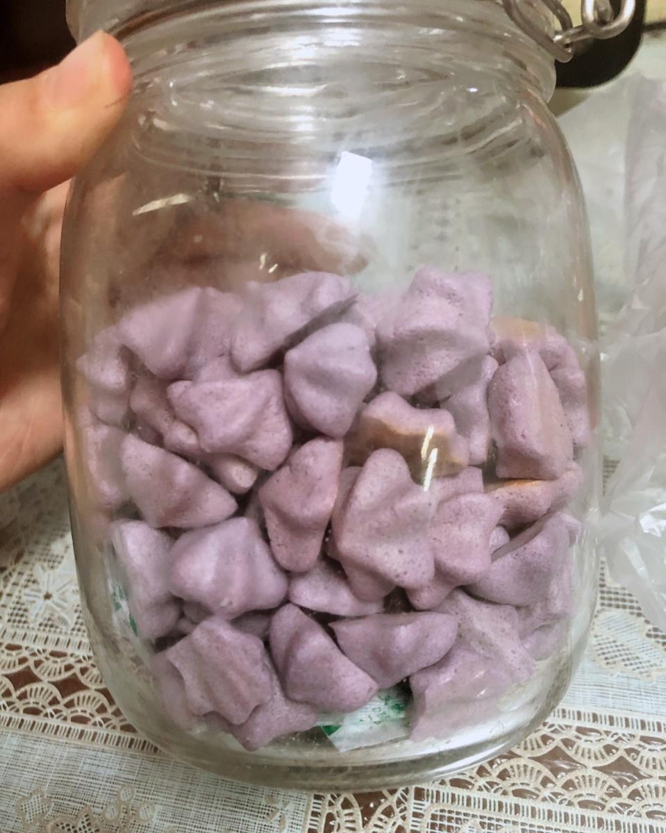 紫薯溶豆 亲自试验