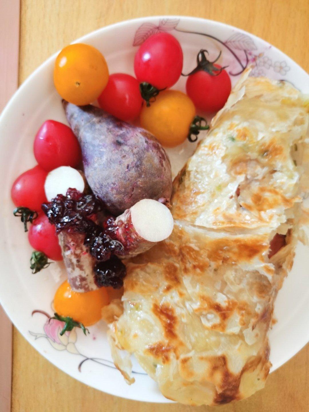 手抓饼/葱抓饼 Taiwan Style Pancakes