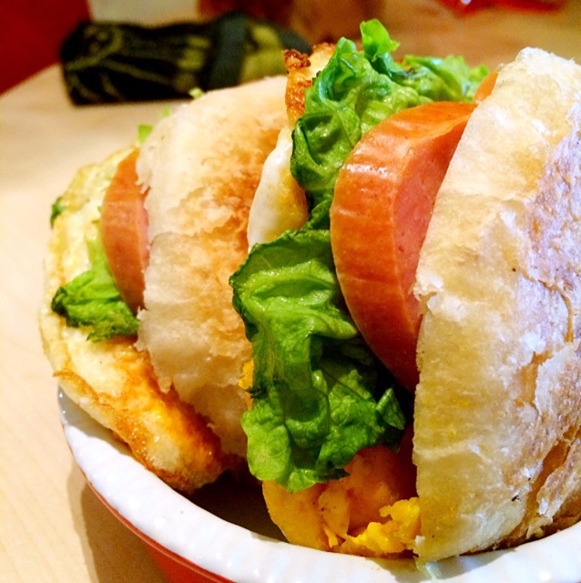 烧饼里脊