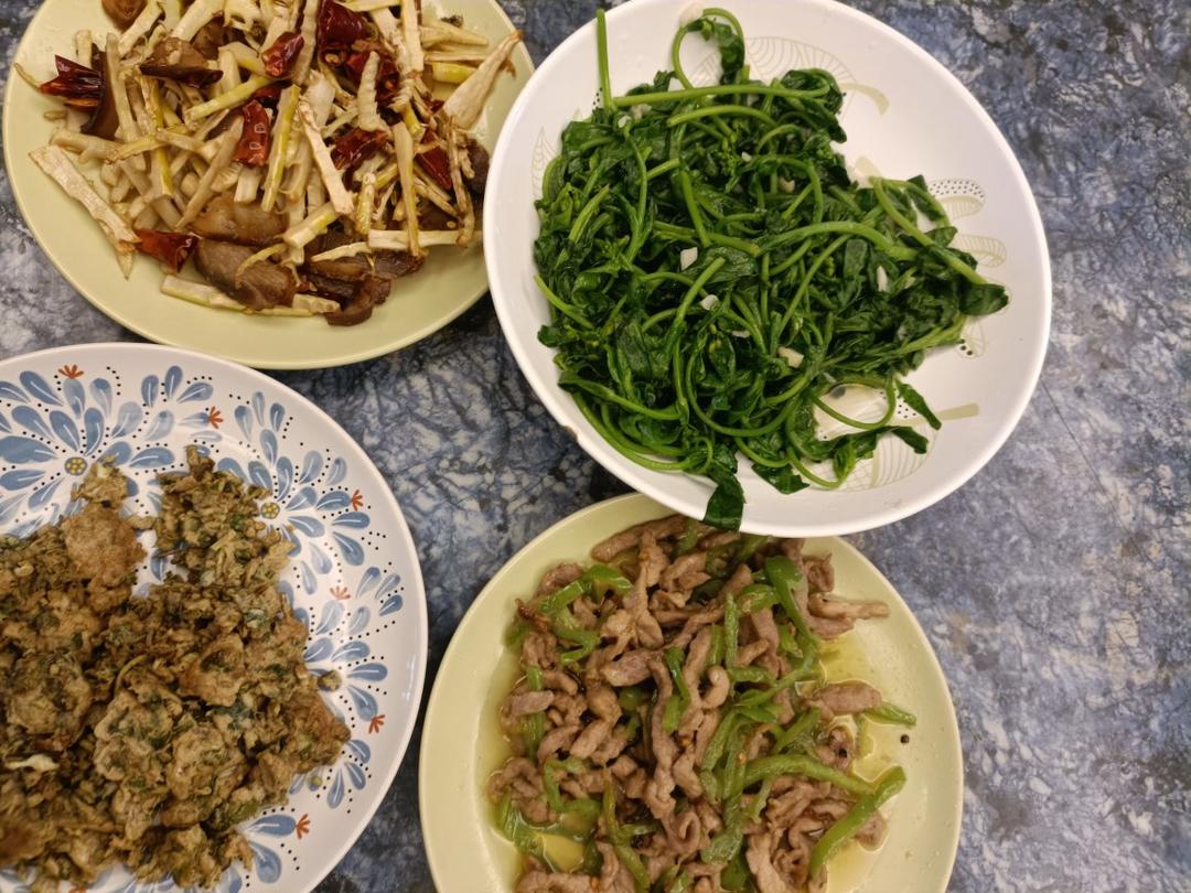 清炒菜苔