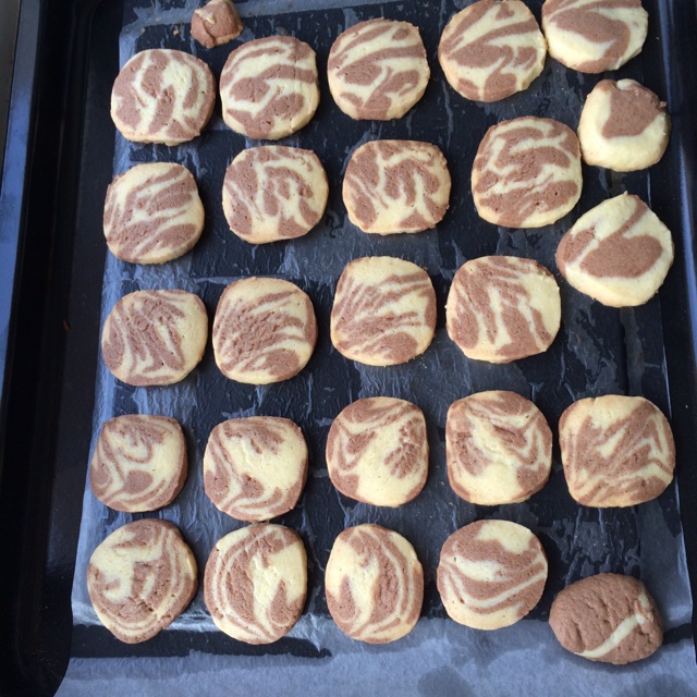 哥手把手教你做大理石曲奇