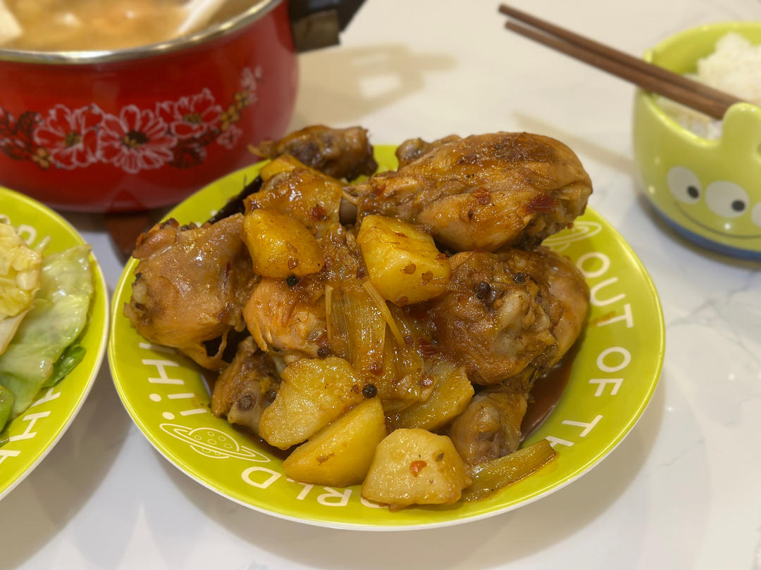 土豆炖排骨
