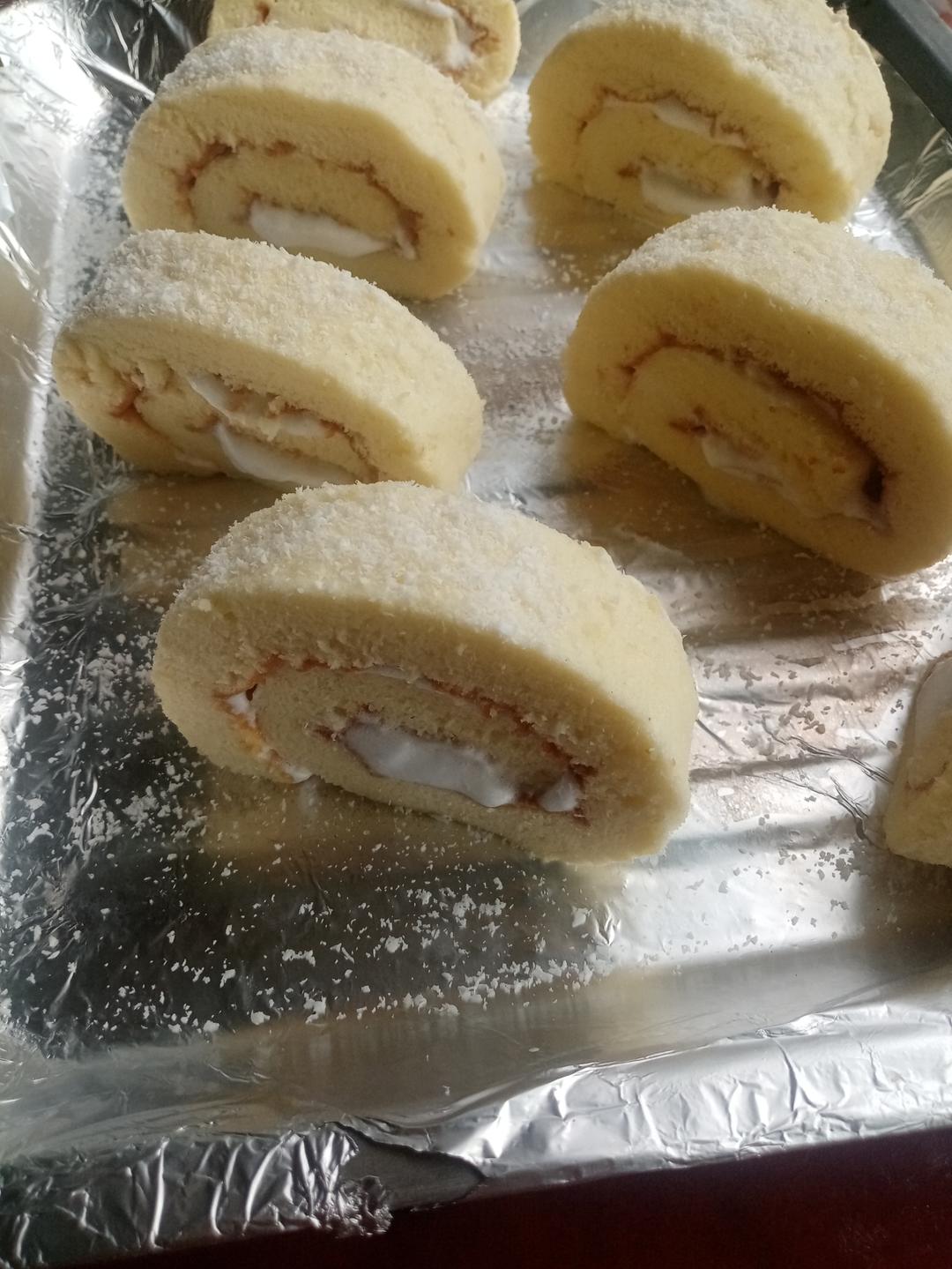 原味基础蛋糕卷