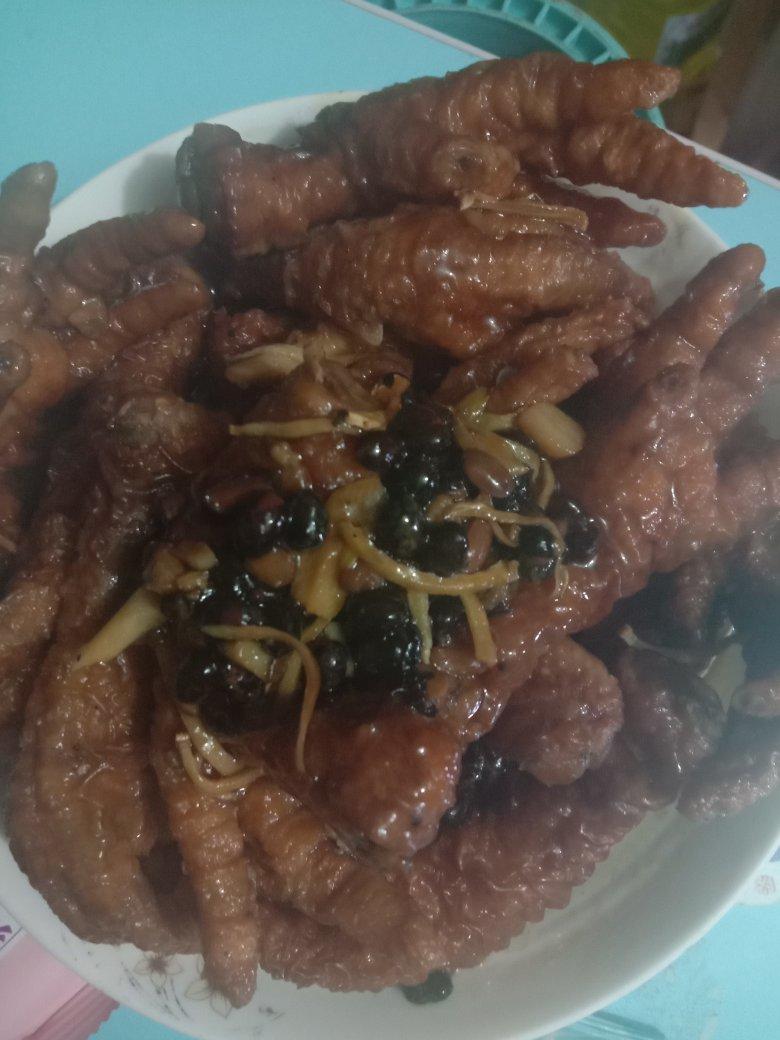 港式豆豉蒸鸡爪