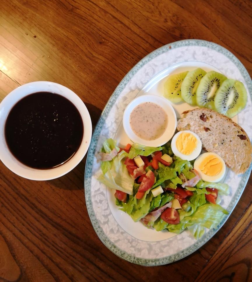 沙拉早餐的做法