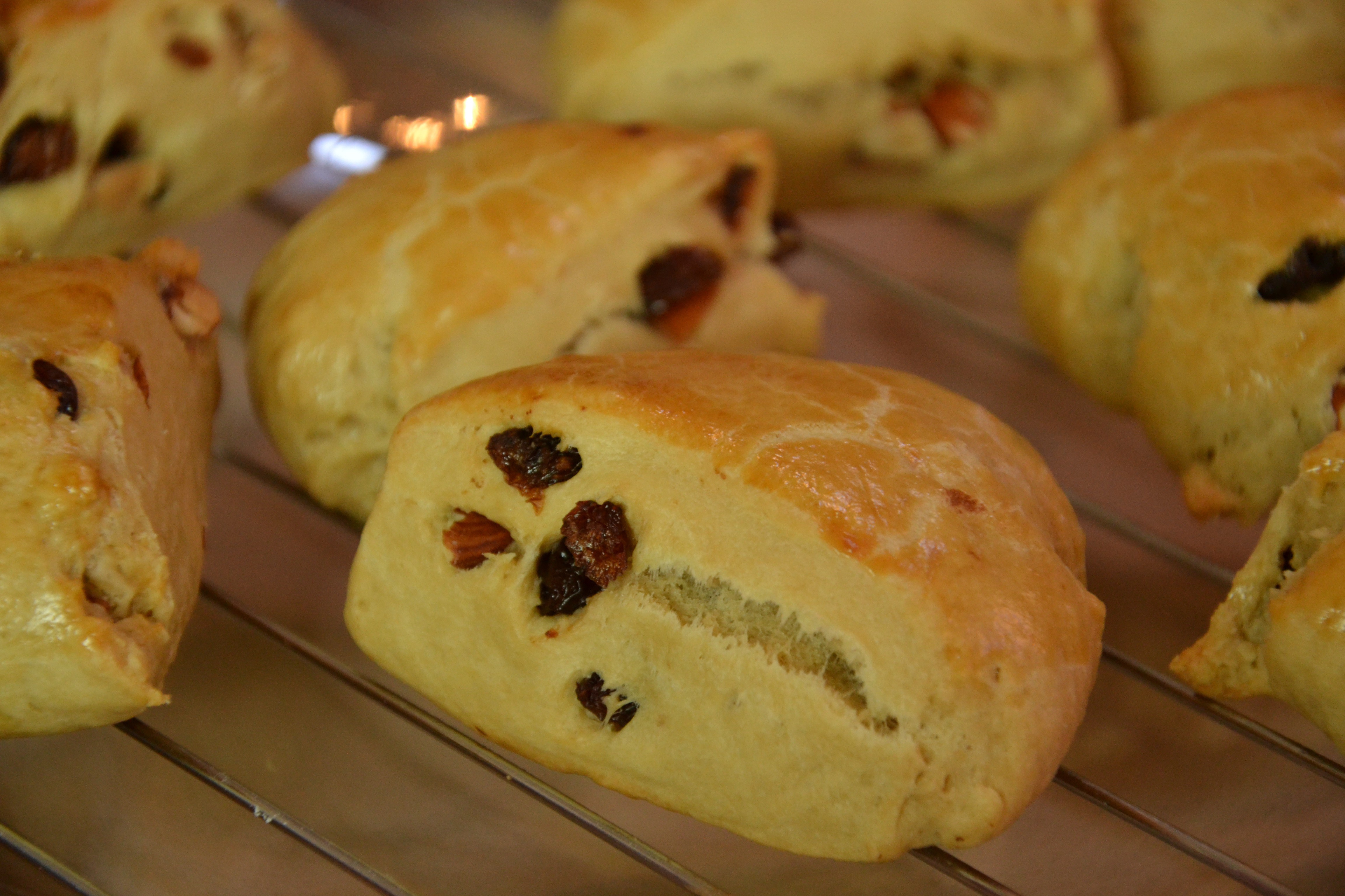 葡萄干司康（酵母版）