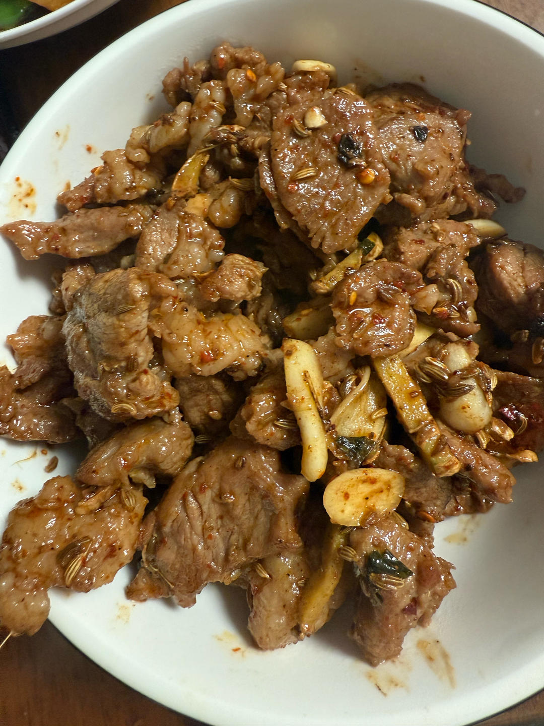 孜然羊肉