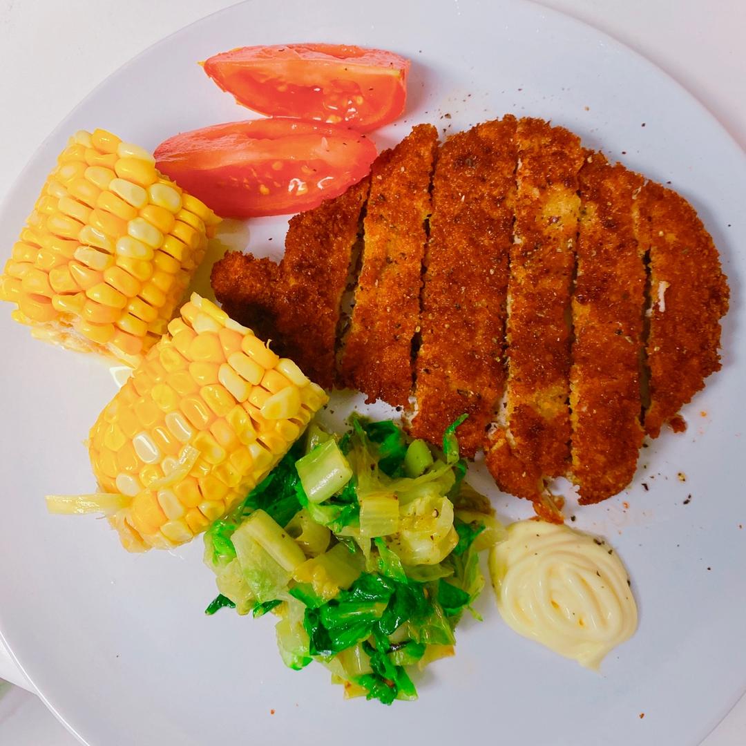 超级简单-改良简易炸猪排