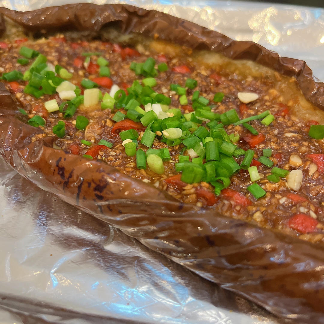 空气炸锅烤茄子