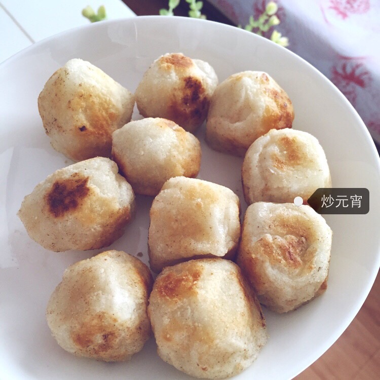 kinsa做的炒元宵