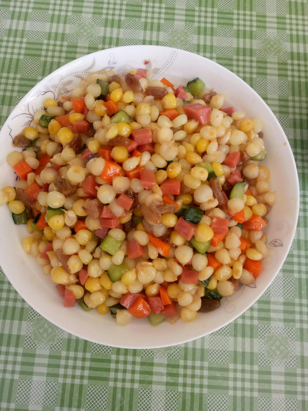 家常松仁玉米
