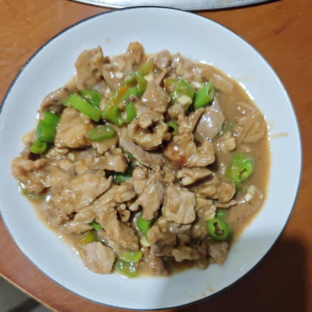 ㊙️超级下饭的青椒炒肉丝❗️吃三碗饭都不够