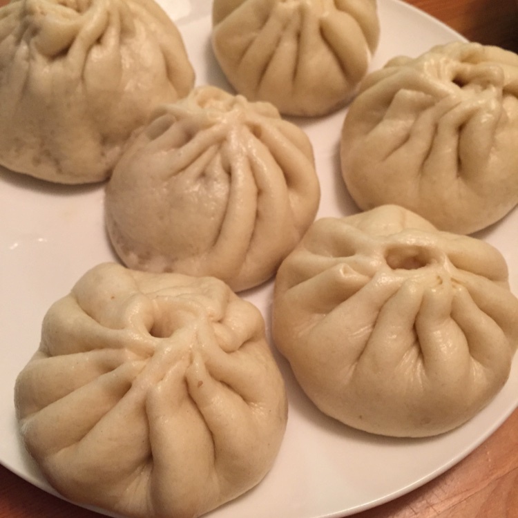 一小时快速吃上热腾包子（包括准备馅的时间）