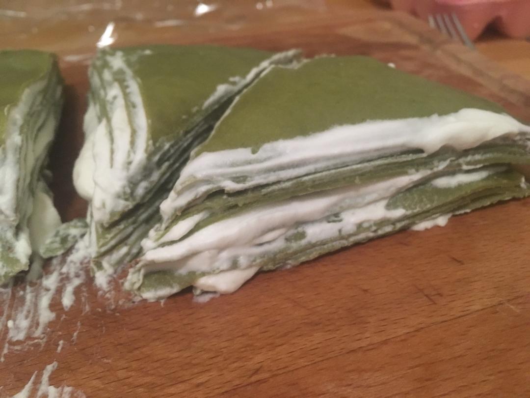 抹茶奶冻毛巾卷【曼食慢语】