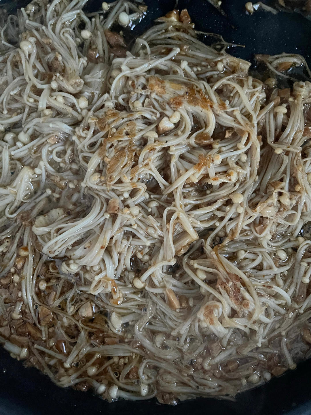 ㊙️制酱料❗️巨好吃烤金针菇！