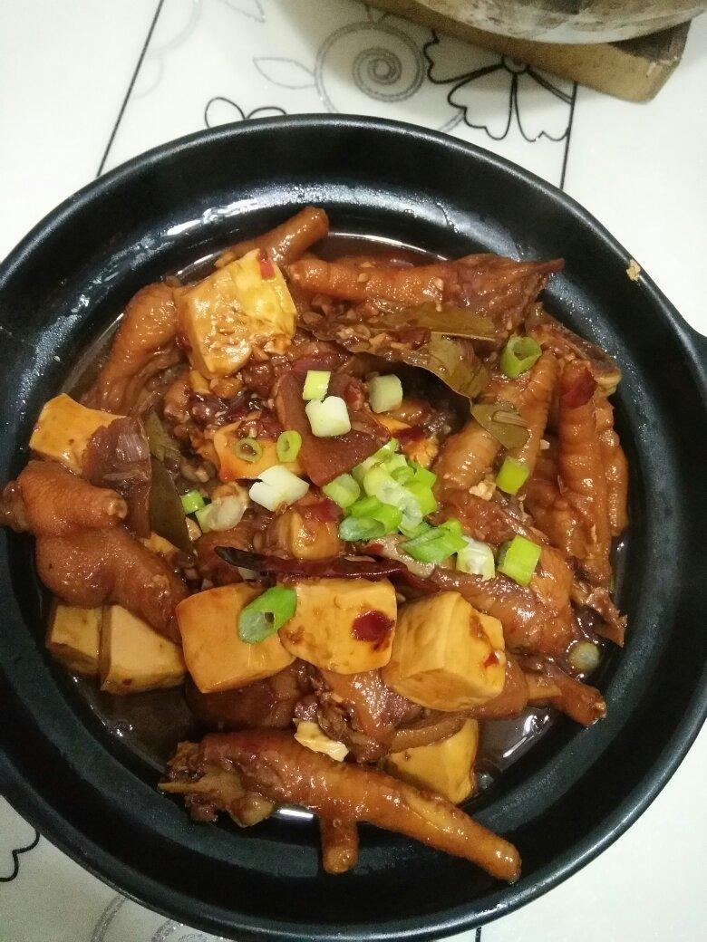 慧糖做的胖哥俩鸡爪煲