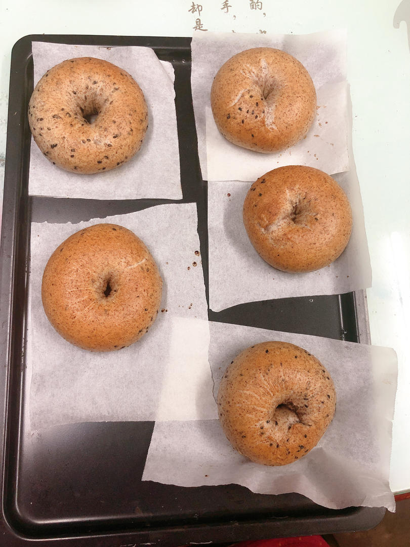 100%全麦贝果 基础纯全麦贝果