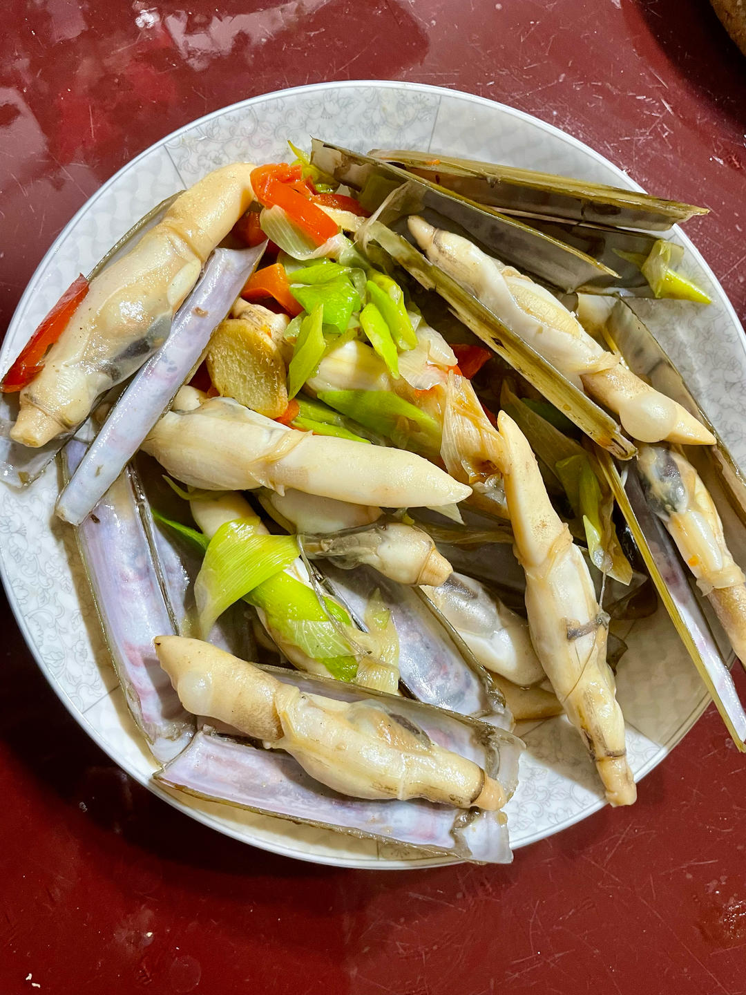 爆炒蛏子