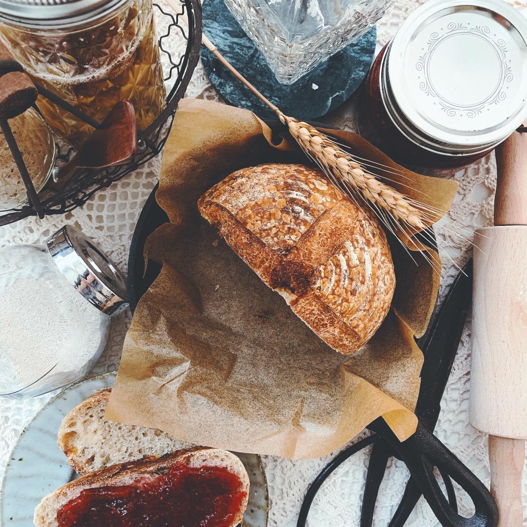 天然酵母乡村面包