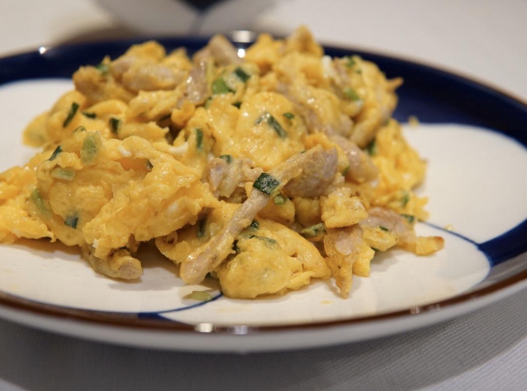 肉丝炒蛋（跑蛋）的做法