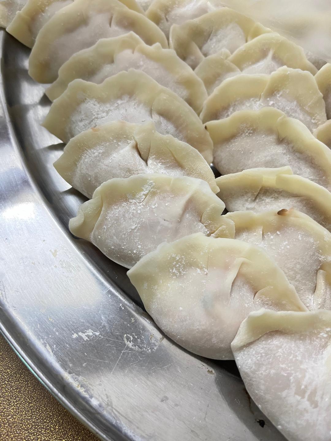 家庭版-冬菇马蹄饺子的做法 步骤4