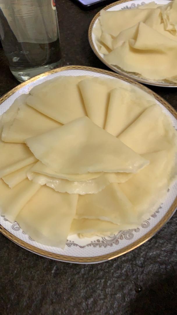 春饼   轻松一次做出十几张的春饼皮
