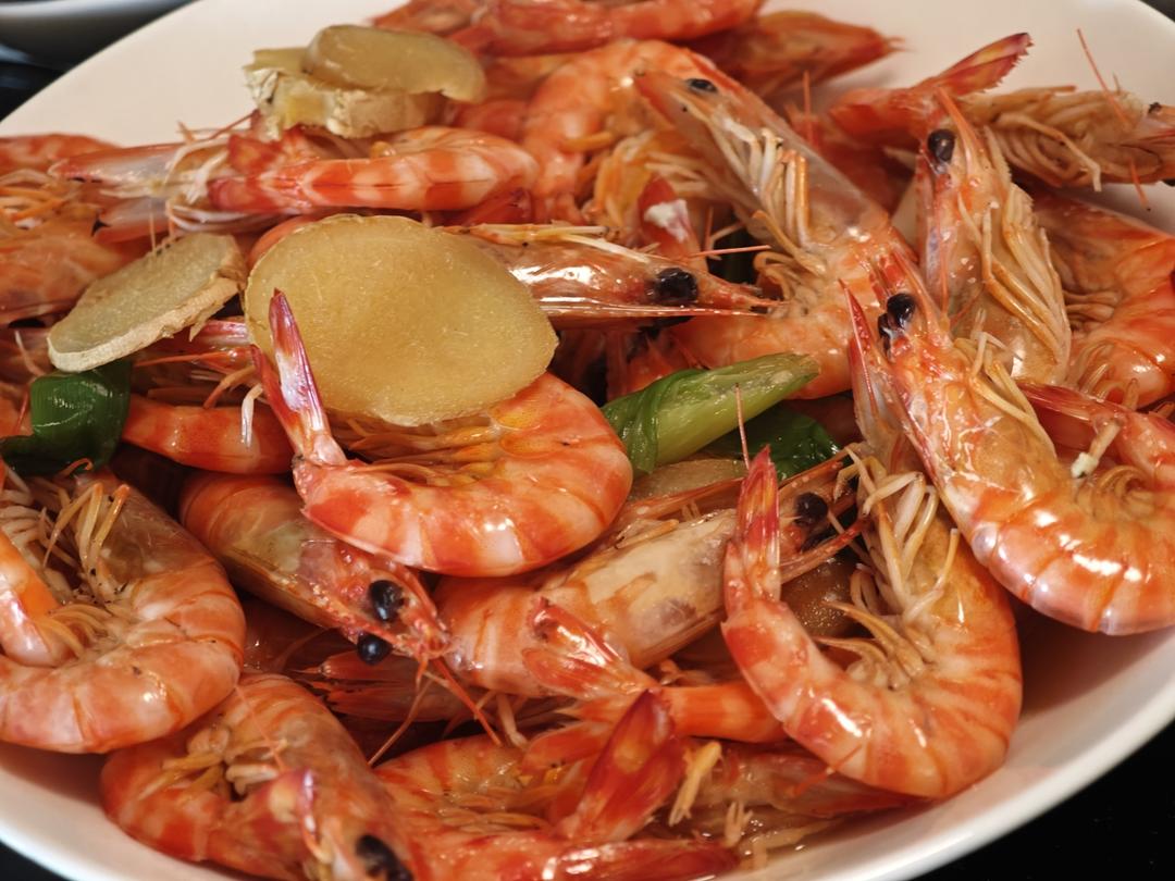 不加一滴水的砂锅生焗斑节虾&竹节虾&九节虾&花虾