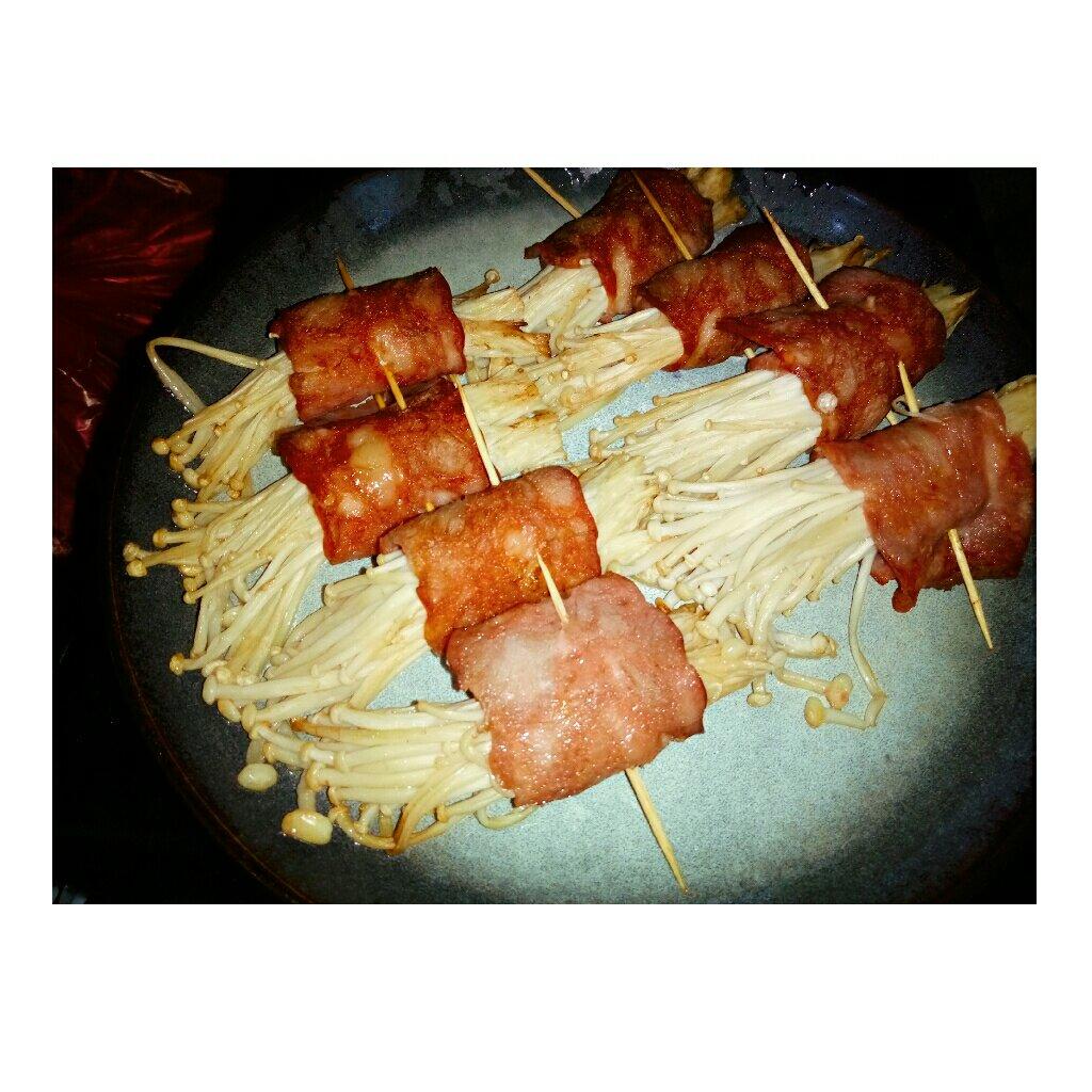 金针菇培根卷（烤箱）