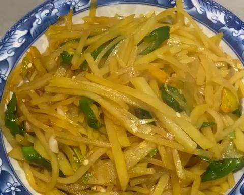 青椒土豆丝