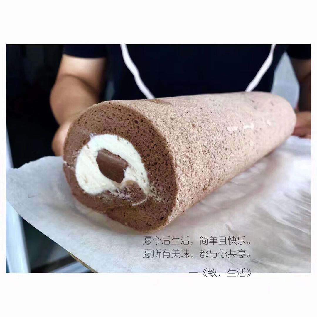O型可可奶冻卷