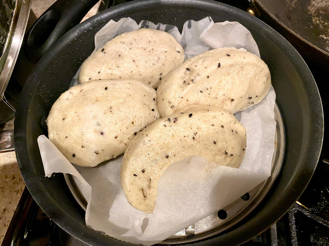 面包机版超松软牛奶馒头