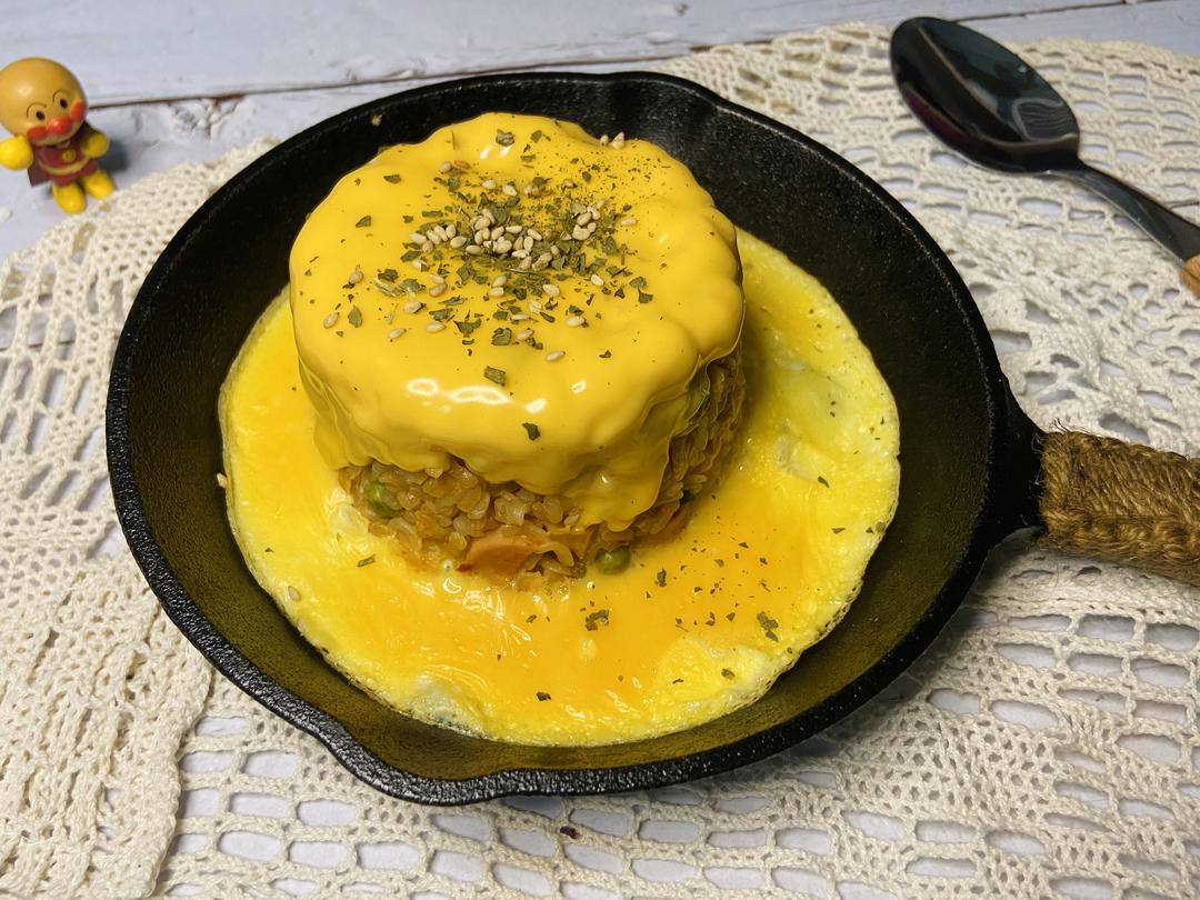 🌼汉拿山炒饭｜魔芋米版｜低卡饱腹的做法