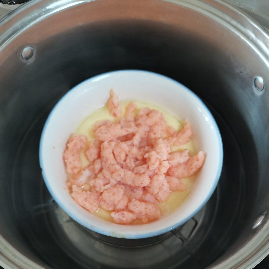虾滑蒸蛋～最适合小孩子的美食
