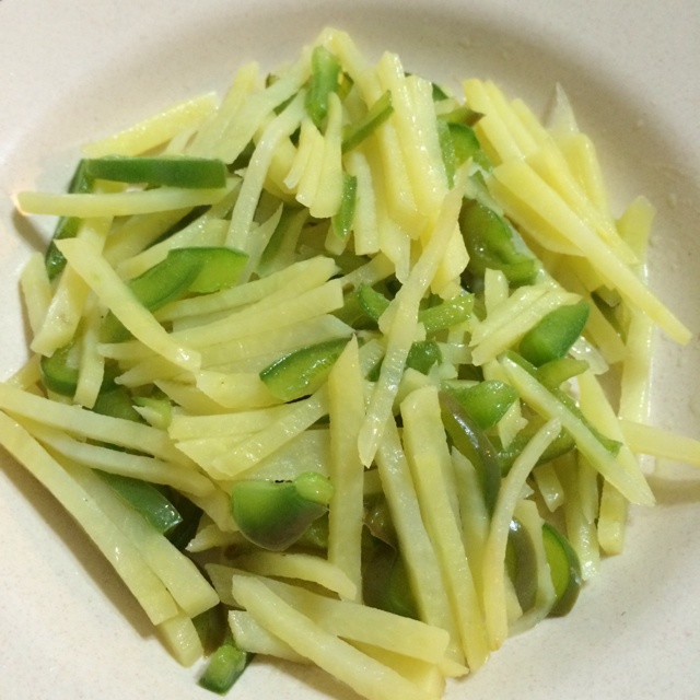 青椒土豆丝